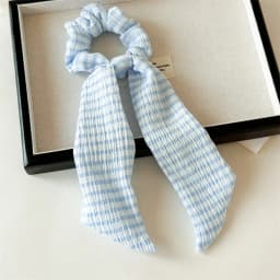 2025 New Year Japanese Mori Girl Style Cute Hair Ribbons For Women Fresh Aesthetic Hair Scrunchies Ribbons For Pigtail