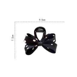 Elegant Lady Bow Hair Claws Crab for Women Dot Print Knot Hairpins Korean Girls Hair Clips Accessories