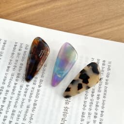 Korean FRANCE triangular duckbill clip French side bangs clip hair accessory