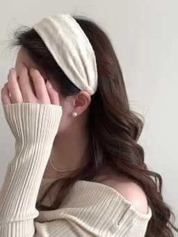 2025 Korea Elegant Chiffon Wide Hairbands Headband Women Girls Gift Scrunchie Hair Head Hoop Band Accessories Headdress Headwear