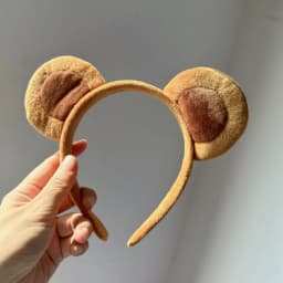 Woman Plush Lion Ear Headband Carnivals Cosplay Animes Character Hair Decor Makeup Live Broadcast Cosplay Party Headpieces