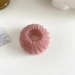 1pc Convenient Bird Nest Hair Clip for Women Retro Ponytail Buckle Velvet Hair Claw Fashion Girls Hair Clamp Hair Accessories