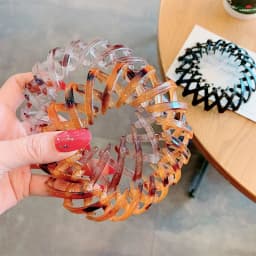 1pc Convenient Bird Nest Hair Clip for Women Retro Ponytail Buckle Velvet Hair Claw Fashion Girls Hair Clamp Hair Accessories