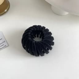 1pc Convenient Bird Nest Hair Clip for Women Retro Ponytail Buckle Velvet Hair Claw Fashion Girls Hair Clamp Hair Accessories