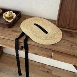 New One Piece French Elegant Strap Natural Straw Fadora Hat For Woman Summer Vintage Photo Runway Vacation Hat With Black Ribbon