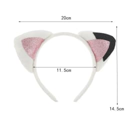 Gabby Dollhouse Headband for Girls Birthday Party Headbands with Cute Ear Cartoon Cosplay Headpiece Halloween Hair Accessories