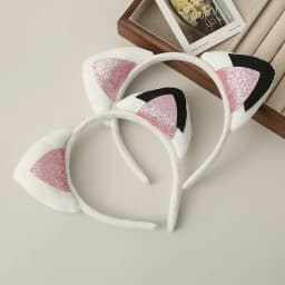 Gabby Dollhouse Headband for Girls Birthday Party Headbands with Cute Ear Cartoon Cosplay Headpiece Halloween Hair Accessories