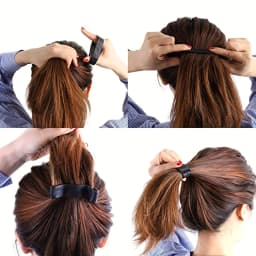 1-piece set, silicone foldable headband, does not harm the scalp and can be folded for hair styling
