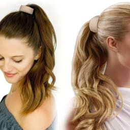 1-piece set, silicone foldable headband, does not harm the scalp and can be folded for hair styling