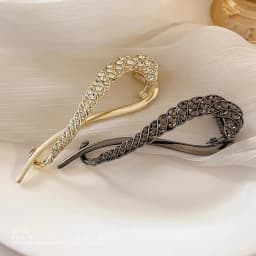1/2 Pcs Fashion Exquisite Diamond Encrusted Hairpins For Women Girls Party Hair Accessories