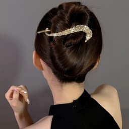 1/2 Pcs Fashion Exquisite Diamond Encrusted Hairpins For Women Girls Party Hair Accessories