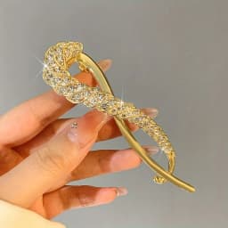 1/2 Pcs Fashion Exquisite Diamond Encrusted Hairpins For Women Girls Party Hair Accessories