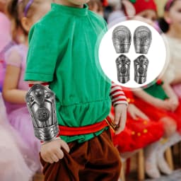 1 Set Armor Shoulder Pads knight Cosplay Armour Costume Vintage Medieval Dress up Armour Arm Shoulder Plate Roman knight Armour