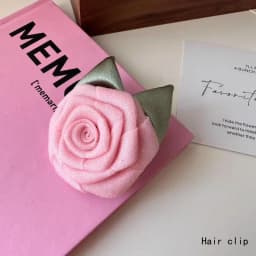 Super Delicate Flower Hair Clip Seaside Atmosphere Clip Photo Hair Accessories Duckbill Clip Lily Hairpins Side Clips