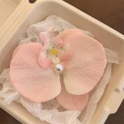 Super Delicate Flower Hair Clip Seaside Atmosphere Clip Photo Hair Accessories Duckbill Clip Lily Hairpins Side Clips