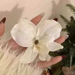 Super Delicate Flower Hair Clip Seaside Atmosphere Clip Photo Hair Accessories Duckbill Clip Lily Hairpins Side Clips