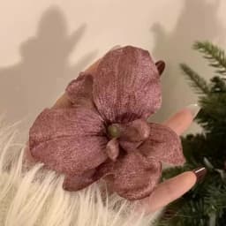 Super Delicate Flower Hair Clip Seaside Atmosphere Clip Photo Hair Accessories Duckbill Clip Lily Hairpins Side Clips