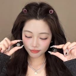 1Pc Mini Round Rhinestone Hair Claw Retro Zircon Women Girls Claw Clip Small Hairpins Hair Crabs Girls Hair Accessories Jewelry