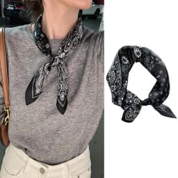 Luxury Fashion 70cm Satin Square Silk Scarf For Women Hair Hand Neckerchief Wrist Hijab Wraps Lady Shawl Ribbon Bandana