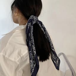 Luxury Fashion 70cm Satin Square Silk Scarf For Women Hair Hand Neckerchief Wrist Hijab Wraps Lady Shawl Ribbon Bandana