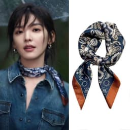 Luxury Fashion 70cm Satin Square Silk Scarf For Women Hair Hand Neckerchief Wrist Hijab Wraps Lady Shawl Ribbon Bandana
