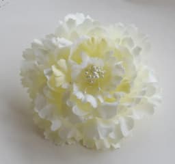 Fashion Peony Flower Women Hair Clip DIY Straw Hat Accessories Beach Holiday Bohemia Emulation Girl Hair Barrettes Headband