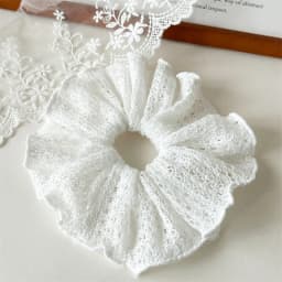 Large Women Knit Scrunchies Elastic Hair Band Ponytail Holder Tie Hair Hoop Scrunchy Rubber Band Women Hair Accessories Headwear