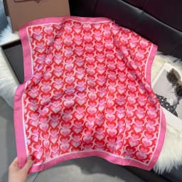 NEW Paisley Silk Square Scarf Women Satin Shawl Wrap Hijab Female Hair Band Wrist Luxury Headkerchief 70*70cm Echarpe Bandana