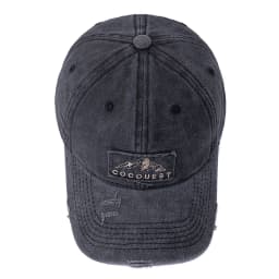 New Style Unisex Washed Cotton Vintage Baseball Cap Mountain Peak Embroidery Outdoor Sports Dad Hat For Men And Women