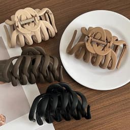 Large Spring Pumpkin Hair Clip Shark Clamp Women's Hair Accessories Hair Cards New Arrival Fashionable Hair Grips for Girls