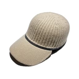 Embellished Wool Baseball Caps Women Men Knitted Hat