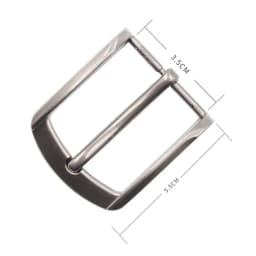 Zinc Alloy Buckle Genuine Leather Buckle Belt Head 2.5/3.5/4 cm Belt Buckle Men Fashion Accessories