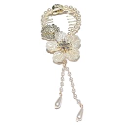 Women's Tassel Diamond Hair Clip Exquisite Glitter Maruko Headband Hair Claw Clip Elegant hair accessory For Girlfriend Wife