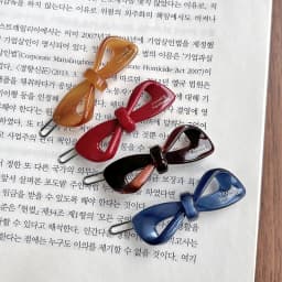 Exquisite high-end feeling ~ South Korea France small bow hair clip, French bangs clip short hair side clip