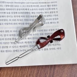 Exquisite high-end feeling ~ South Korea France small bow hair clip, French bangs clip short hair side clip