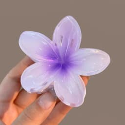 New Hawaiian Gradient hair Clips Women hair Claws Shark Vacation Beach Style Hairpins Hair Accessories