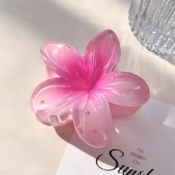 New Hawaiian Gradient hair Clips Women hair Claws Shark Vacation Beach Style Hairpins Hair Accessories