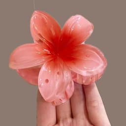 New Hawaiian Gradient hair Clips Women hair Claws Shark Vacation Beach Style Hairpins Hair Accessories
