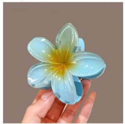 New Hawaiian Gradient hair Clips Women hair Claws Shark Vacation Beach Style Hairpins Hair Accessories