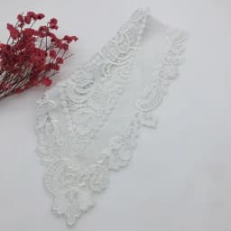 652F Polyester Women Detachable Fake Collar False Half Shirt Blouse for Womens Girls Clothing Accessories