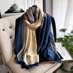 Luxury Brand Scarf Spring Summer Women Beach Sunscreen Fashion Party Shawl China Quality Silk Lady Popular Print Scarves Hijab