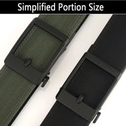 TUSHI Hard 4.3 Wide Thickened Gun Hanging Double-Layer Nylon Cloth Belt Versatile Casual Outdoor Tactical Automatic Buckle Mens