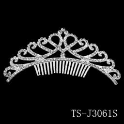 Classic Rhinestone Heart Crown Fashion Jewelry Headpieces Hair Accessories Party Performance Tiara For Women As Gifts