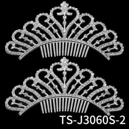 Classic Rhinestone Heart Crown Fashion Jewelry Headpieces Hair Accessories Party Performance Tiara For Women As Gifts