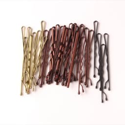 24/50pcs Black Hairpins For Women Hair Clip Lady Bobby Pins Invisible Wave Hairgrip Metal Hairclip Makeup Bangs Fixed Hairgrips