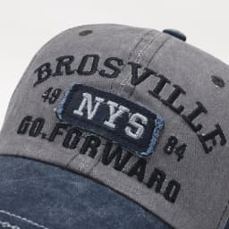 European and American Washed Denim Made Old Curved Brim Cap Alphabet Embroidered Baseball Capoutdoor Sunshade Sun Protection Hat