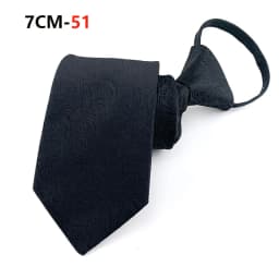 Zipper Tie Mens Necktie Lazy Pre-tied Ties Striped 7cm Neck Tie Zipper Necktie For Men Women Bridegroom Wedding Wholesale