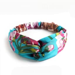 Fashion Bohemian Style Hair Bands Elastic Yoga Headband Women Headwear Print Vintage Cross Unisex Scrunchies Hair Accessories