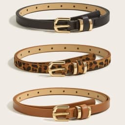 Belts for Women Designer Belts Fashion Belts for Lady Black Waist Belt Ladies Belt Strap for Dresses Belt Female Pu Leather CY06
