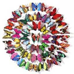 10/20/30pcs Cartoon Butterfly Hair Clips Cute Simulated Butterfly Hair Pins Set for Women Girls Cute Design Hairpin for Party